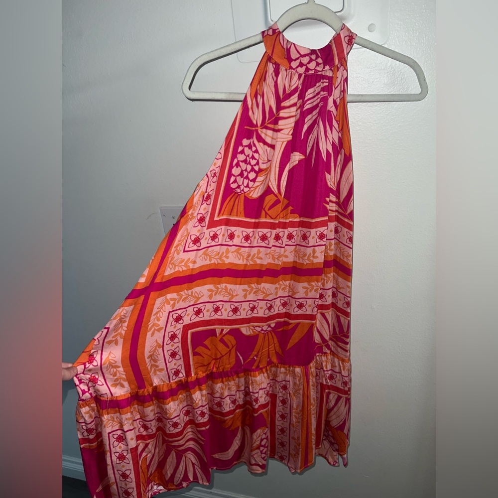 PinkBlush maternity halter dress